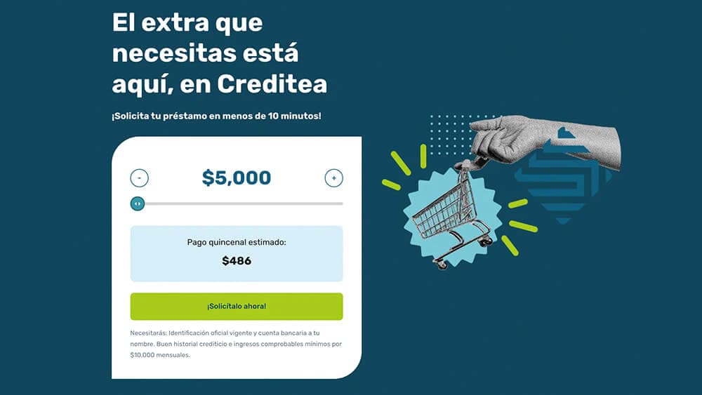Requisitos para solicitar un préstamo en Creditea México | Top Finanzas MX